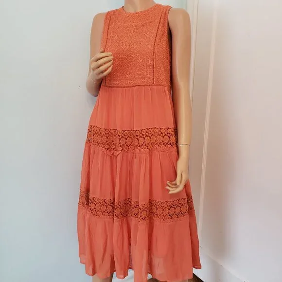 NWT Sundance YASMINE Dress. Beautiful and Amazing color - Picture 8 of 17